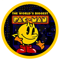 The World's Biggest pac-man Game Graphic