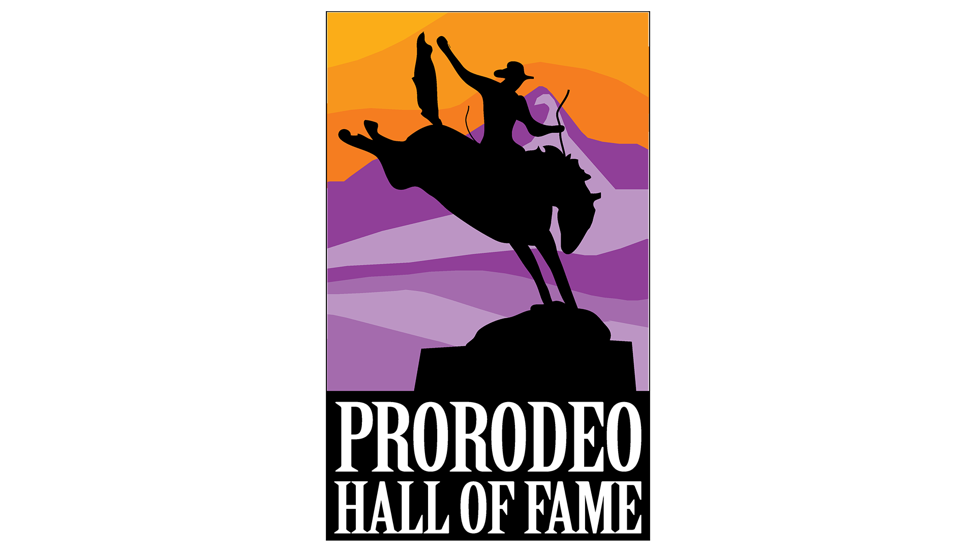 Prorodeo Hall of Fame Logo