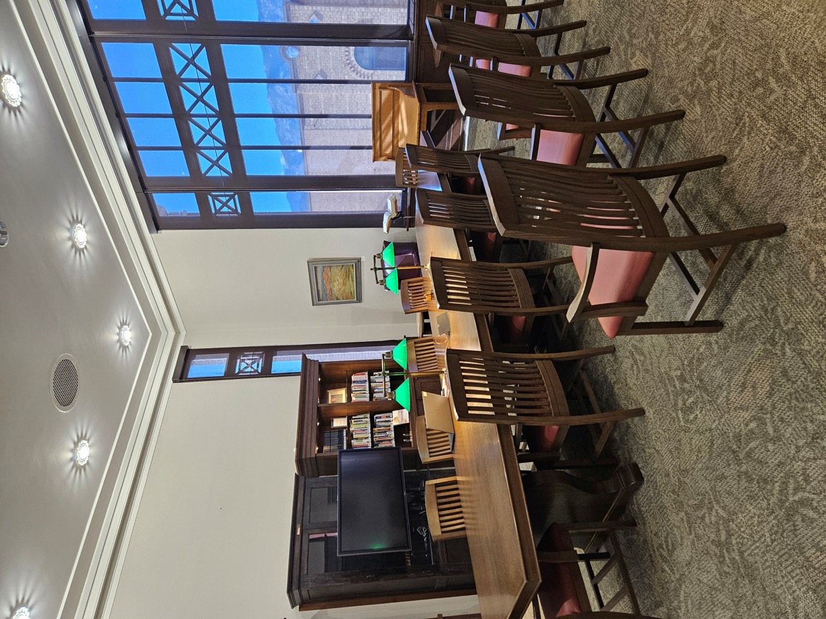 Robert Hilbert Nonprofit Resource Center in the penrose library