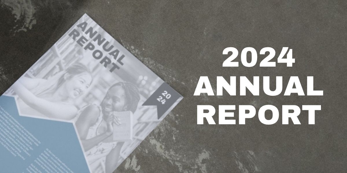 a photo of the cover of the PPLD 2024 Annual Report with text saying "2024 Annual Report"