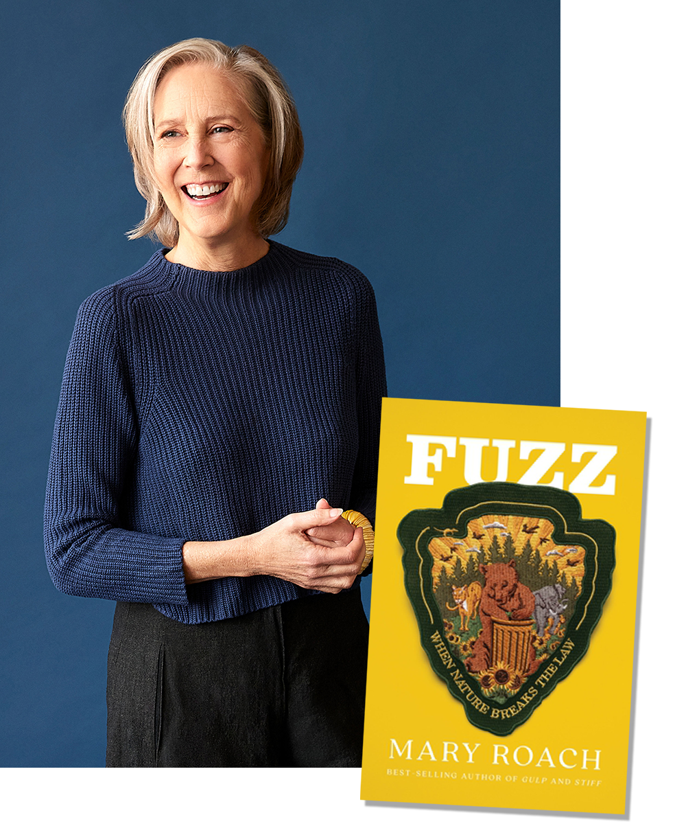 Author Mary Roach, writer of Fuzz