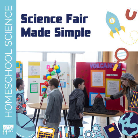 Children attending a science fair