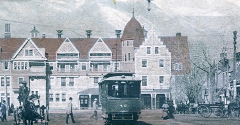 Pikes Peak Avenue in Downtown Colorado Springs