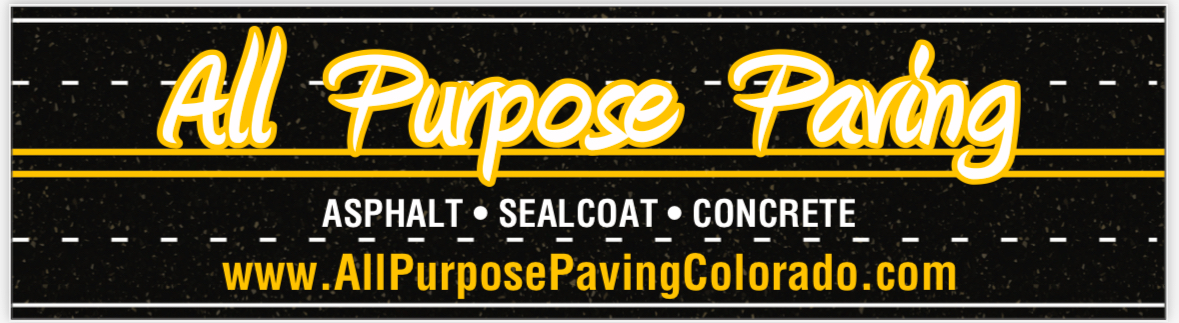 All Purpose Paving Asphalt Seal Coat Concrete Logo