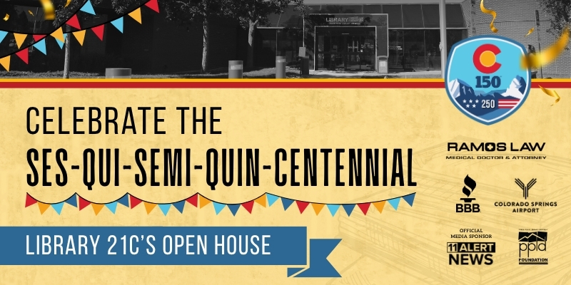 Celebrate the ses-qui-semi-quin-centennial at 21c Library's Open House