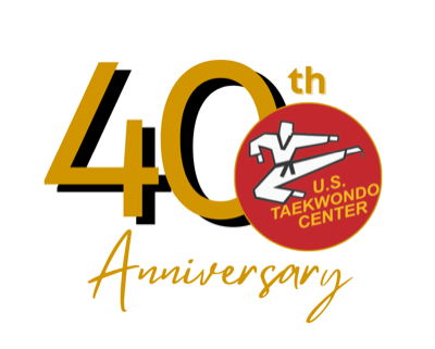 40th Taekwondo Center Anniversary Logo