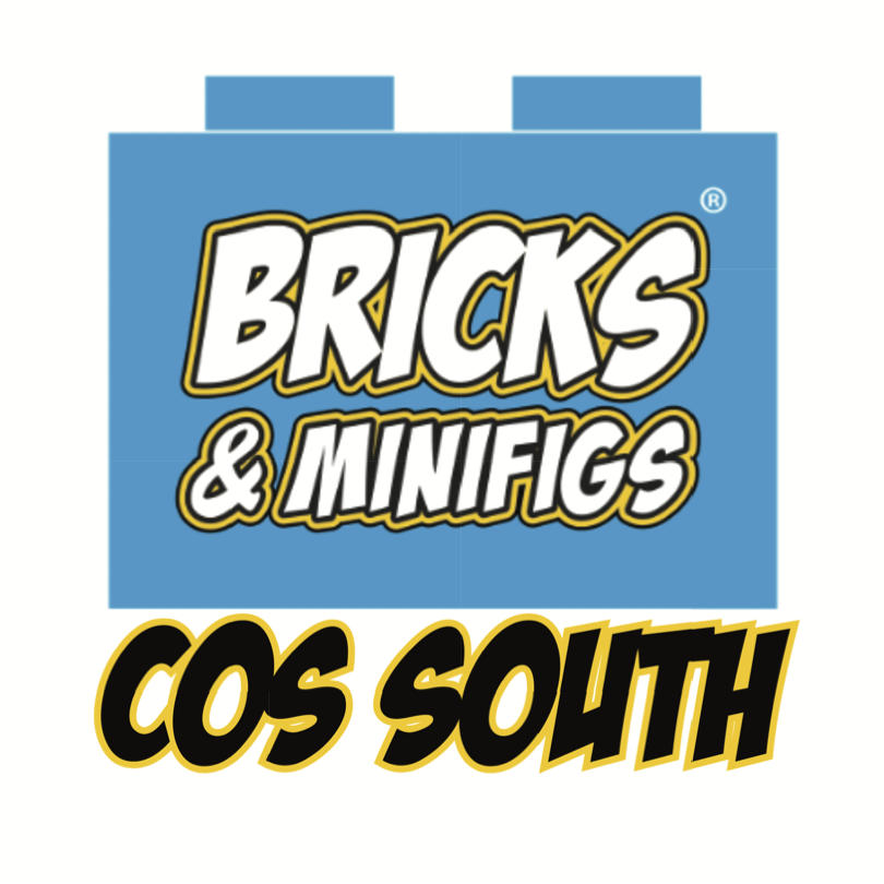 Bricks & Minifigs COS South Logo
