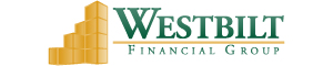 Westbilt Finanical Group Logo, A yellow stack of blocks going upward