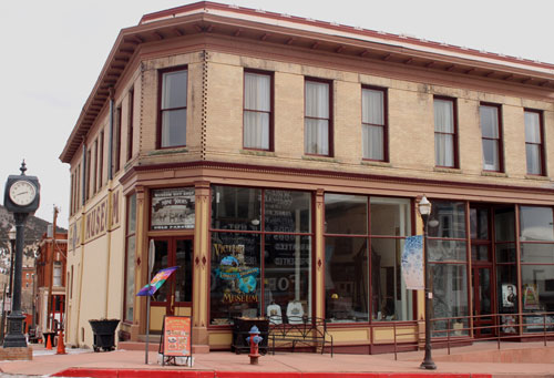 The front of Victor Lowell Thomas Museum in Cripple Creek