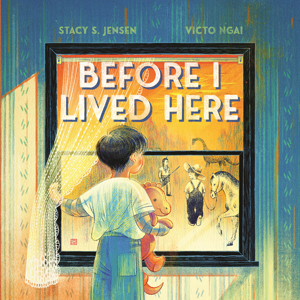 Book cover for "Before I Lived Here" by Stacey S. Jensen