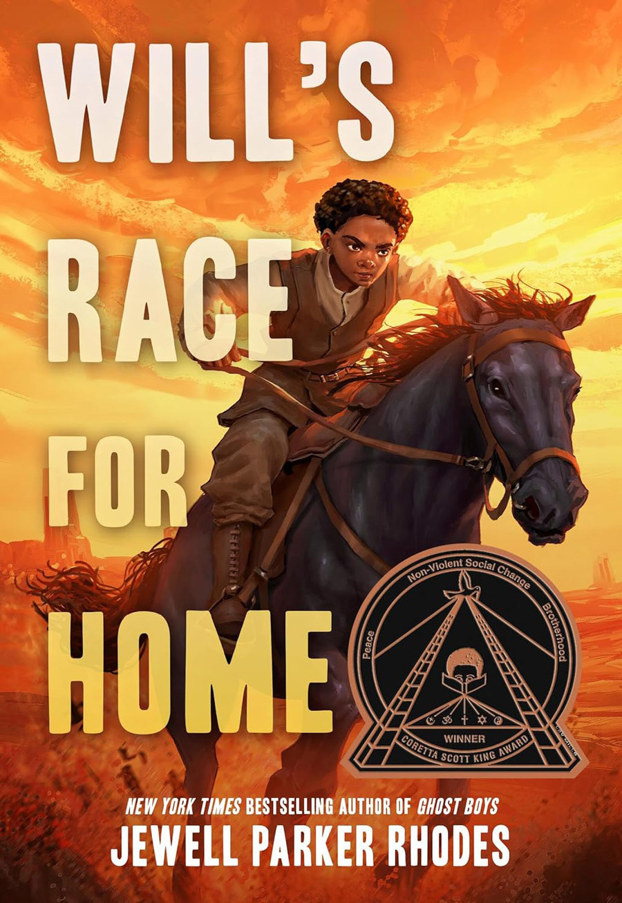 Book cover for "Will's Race For Home" by Jewell Parker Rhodes
