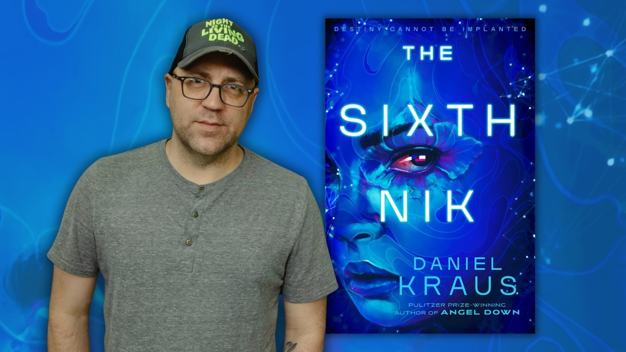 The Sixth Nik featuring the author and book cover