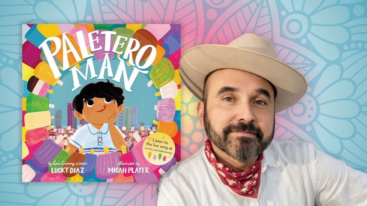 Paletero Man book cover featuring the Author