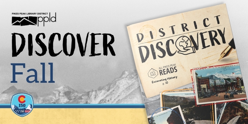 Discover Fall headline showcasing the District Discovery magazine