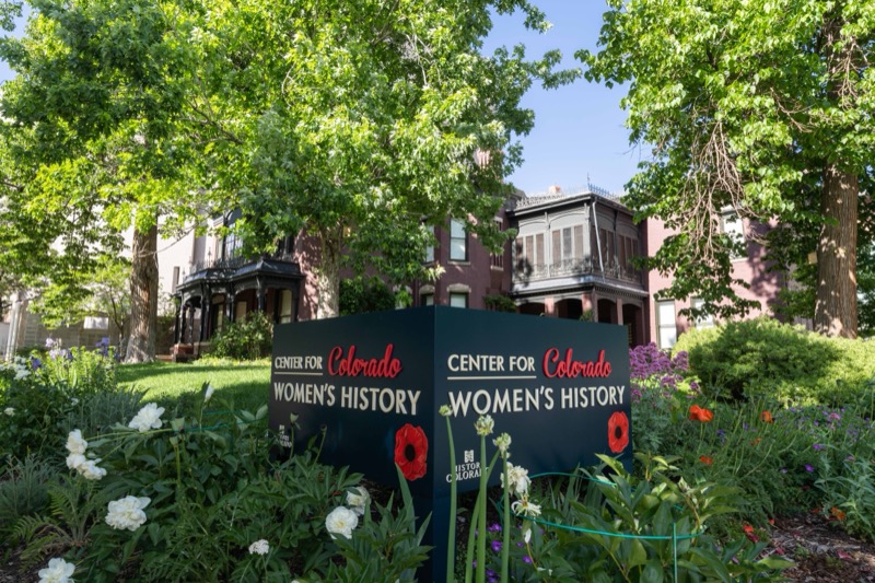 The entrance of the Center For Women's History