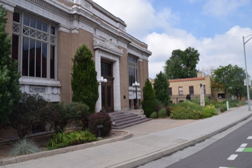 Carnegie Library Main Entrance
