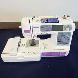 Brother SE400 Computerized Sewing and Embroidery Machine with 4