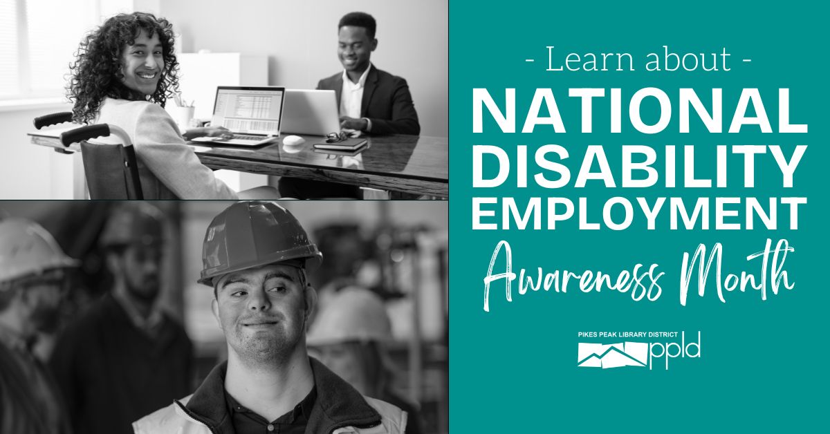 Learn about National Disability Employment awareness month graphic