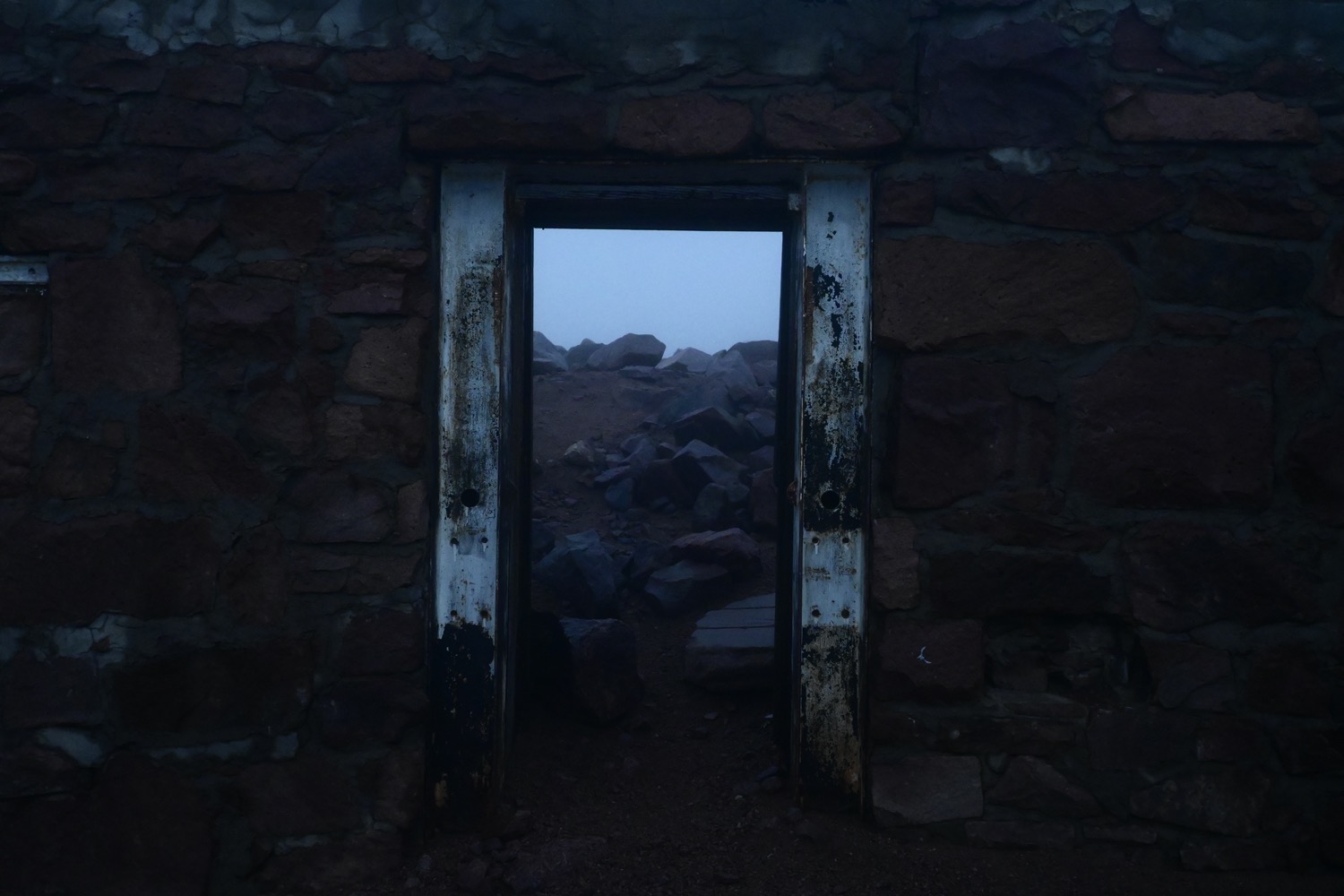 Doorway to darkness artistic photo