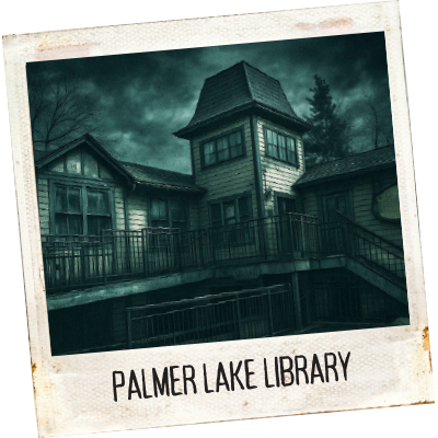 Penrose Library in a polaroid film strip