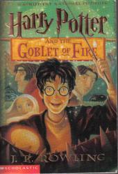Harry Potter and the Goblet of Fire book jacket