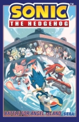 Cover for Sonic the Hedgehog Volume 3: Battle For Angel Island