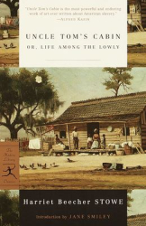 Beige book cover with a cabin and farm scene 