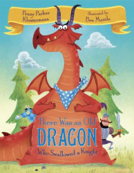 cover with a red dragon with blue letters