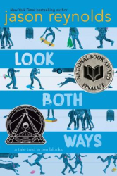 Blue cover with kids walking