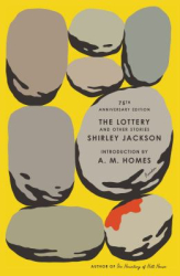 A yellow cover with rocks