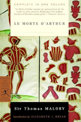 A knight in brown armour looking at various pieces of armour