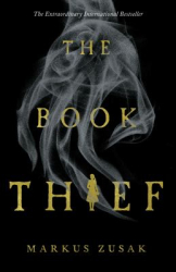 Black cover with a plume of smoke with gold letters