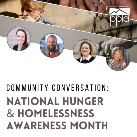 Community Conservations Hunger and Homelessness Graphic Community Conservations Hunger and Homelessness Graphic