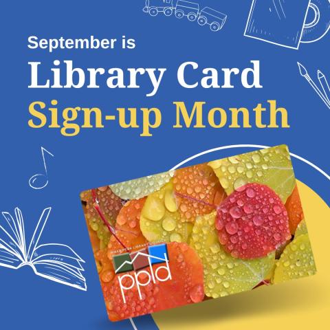 Library Card Signup Month Library Card Signup Month