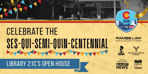 Celebrate the ses-qui-semi-quin-centennial at 21c Library's Open House