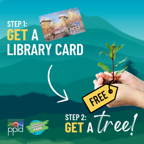 Step1: get a library card, step 2: get a tree!