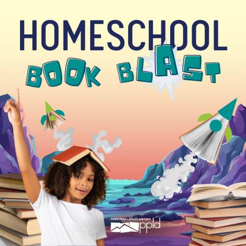 Homeschool Book Blast Graphic