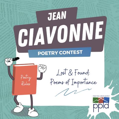 Jean Ciavonne Poetry Contest 2024 Jean Ciavonne Poetry Contest 2024