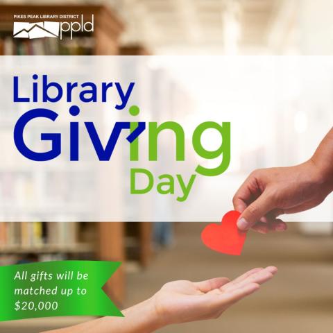 Library Giving Day Graphic