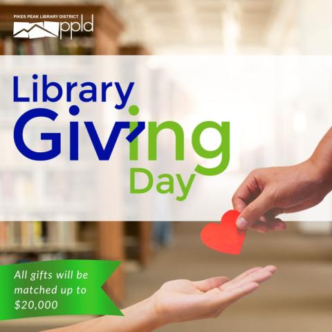 Library Giving Day Library Giving Day Graphic