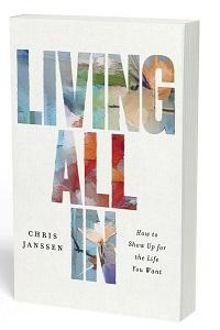 Book cover of Living All In by Chris Janssen Book cover of Living All In by Chris Janssen