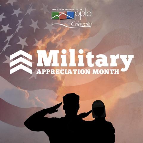 Military Appreciation Month Graphic