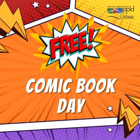 Comic Book Day Promotional Graphic