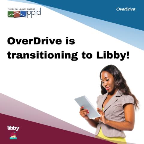 OverDrive is Transferring to Libby Graphic