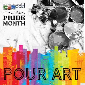 Pride Month Pour Art