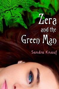 Book cover for Zera and the Green Man by Sandra Knauf