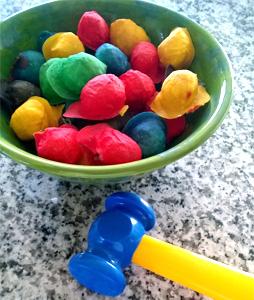 Kids Make: Crunchy Baked Cotton Balls