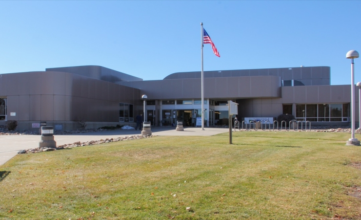 Photo of East Library Entrance